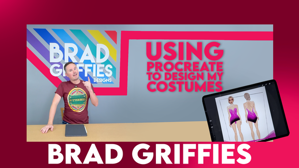 How I use ProCreate to design my skating costumes!