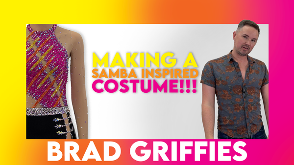 Making a Samba Inspired Skating Costume!!!